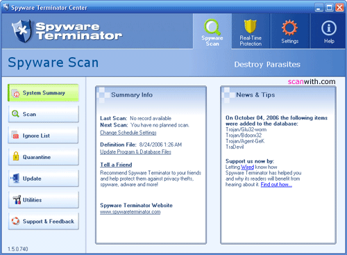 Spyware Terminator 2.7.2.125