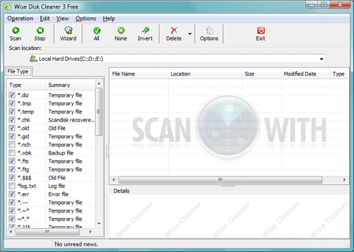 Wise Disk Cleaner 5.53