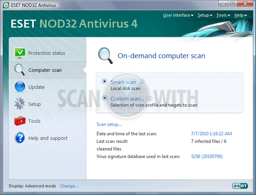 NOD32 Antivirus 4.2.64.12